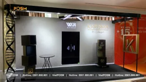 Booth sự kiện Karisma RH COLLAGEN