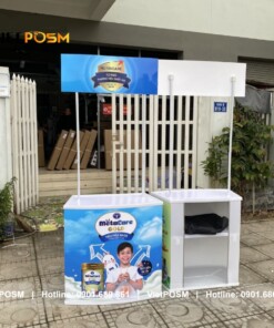 Booth sampling nhựa 1