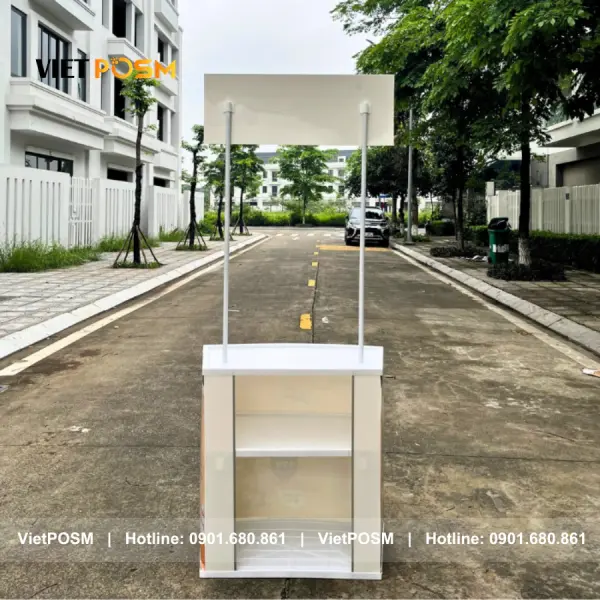 Booth sampling nhựa 4