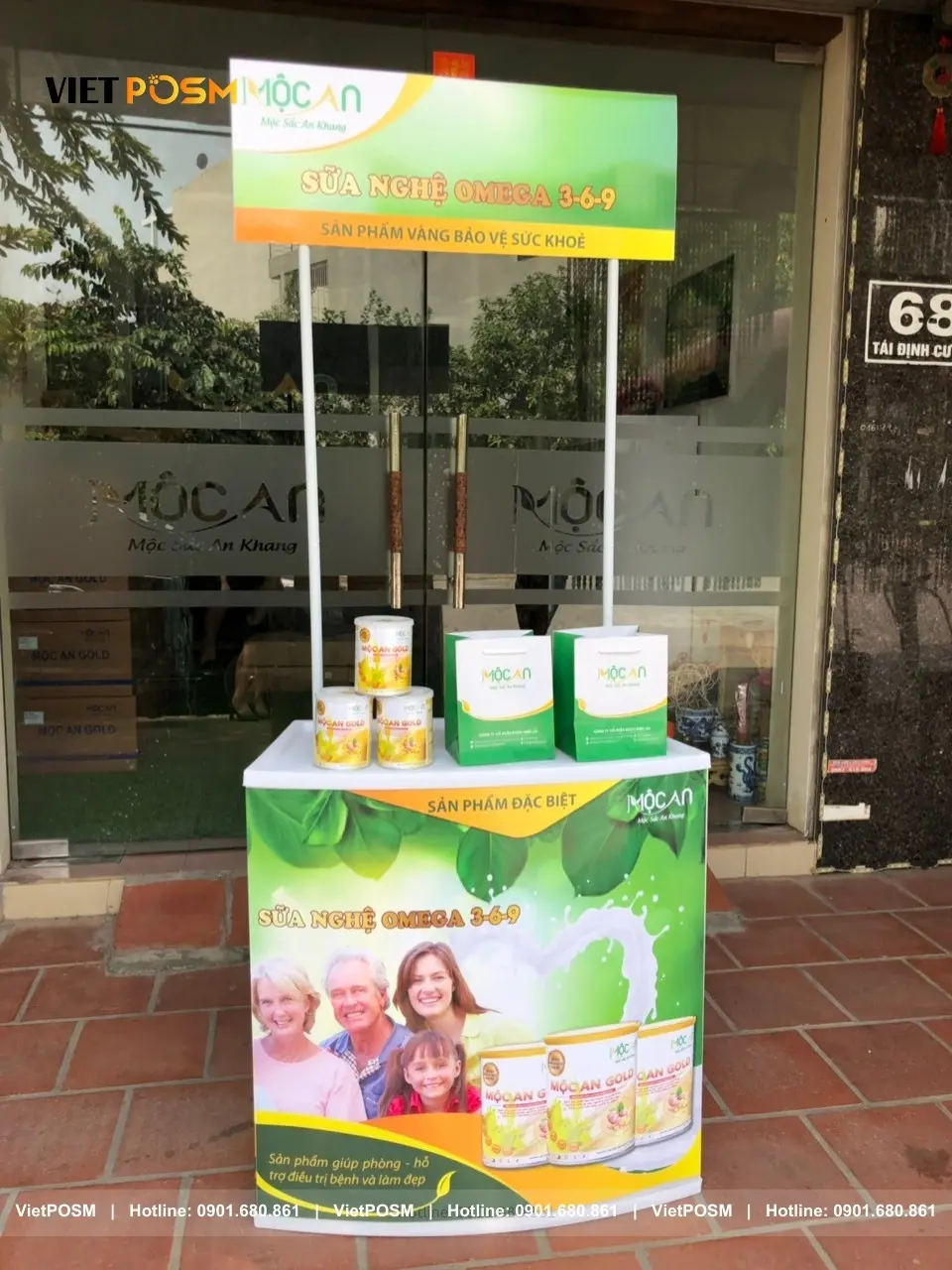 Booth sampling nhựa 6