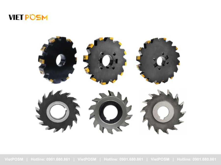 Các loại dao phay CNC thông dụng - Dao phay đĩa CNC