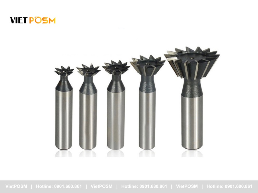 Các loại dao phay CNC thông dụng - Dao phay đuôi én CNC