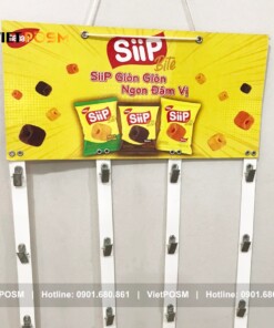 Hanger kẹp sắt, hanger sắt quảng cáo 1