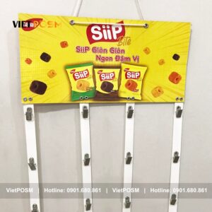 Hanger kẹp sắt, hanger sắt quảng cáo 1