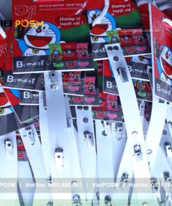 Hanger kẹp sắt, hanger sắt quảng cáo 4