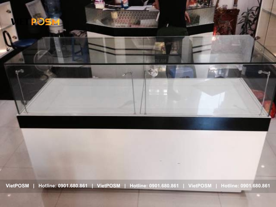 Kích thước tủ trưng bày vàng bạc trang sức