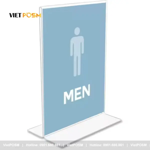 Tent card mica a5 ảnh 4