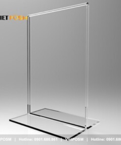 Tent card mica a5 ảnh 2