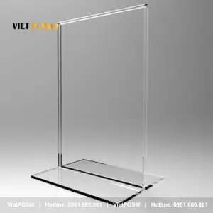 Tent card mica a5 ảnh 2