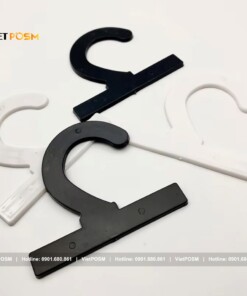 Móc treo hanger treo mẫu vải bằng nhựa