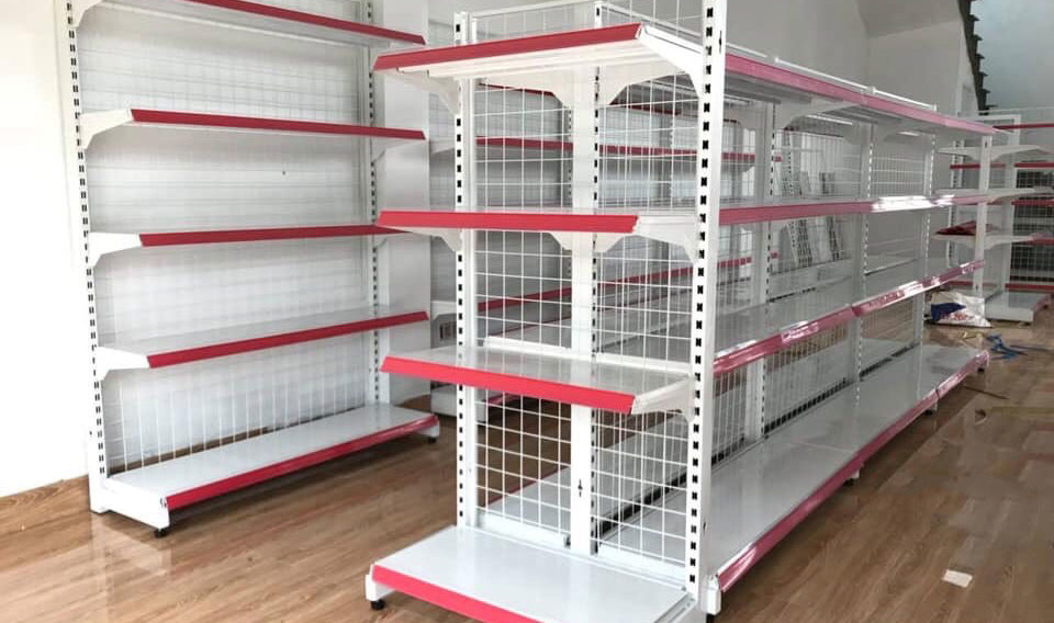 Địa chỉ thiết kế, sản xuất kệ trưng bày nước ngọt chất lượng