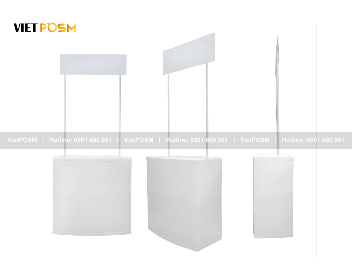 Booth quảng cáo nhựa