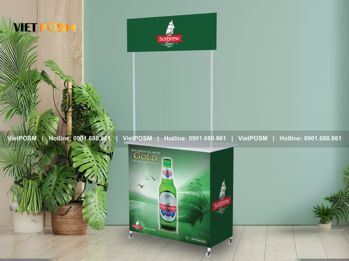 Vì sao khách hàng nên sản xuất Booth sampling