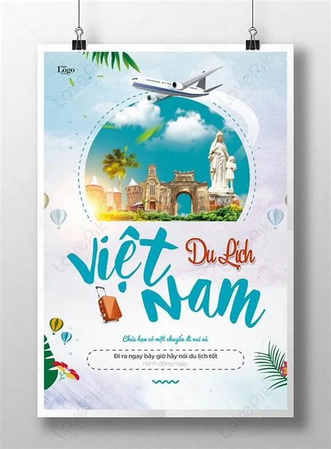 Mẫu poster ngành du lịch
