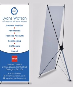 Chân Standee chữ X, Giá chữ X, Khung chữ X Standee