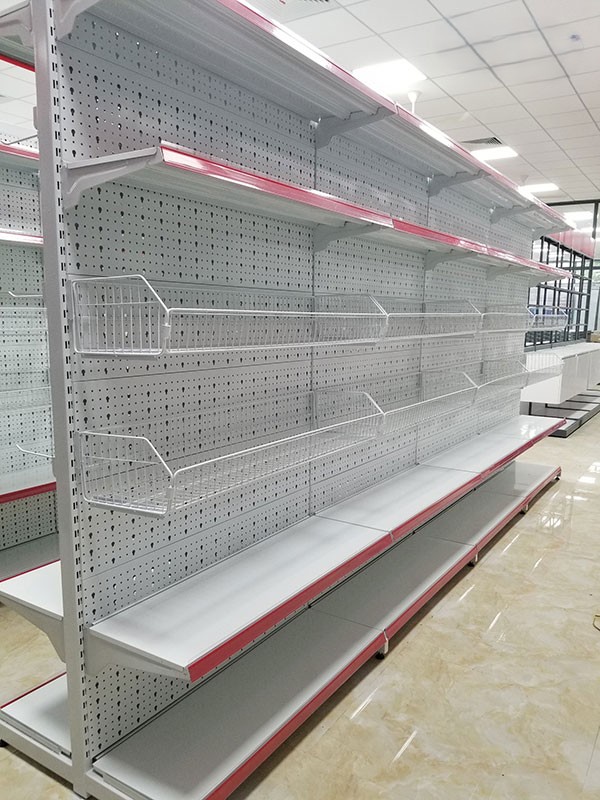 Kệ trưng bày mì gói tôn đục lỗ