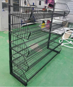 Alternative view of Kệ trưng bày mì tôm, giỏ mì siêu thị bền đẹp