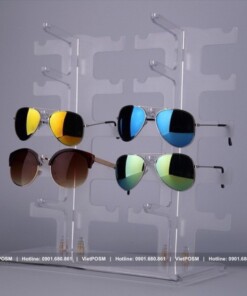 Alternative view of Kệ mica trưng bày mắt kính