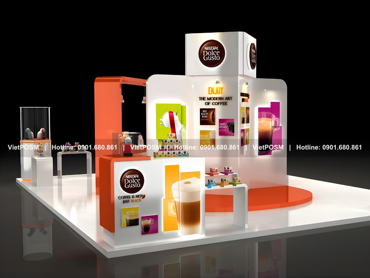Báo giá sản xuất mô hình POSM tại Việt POSM