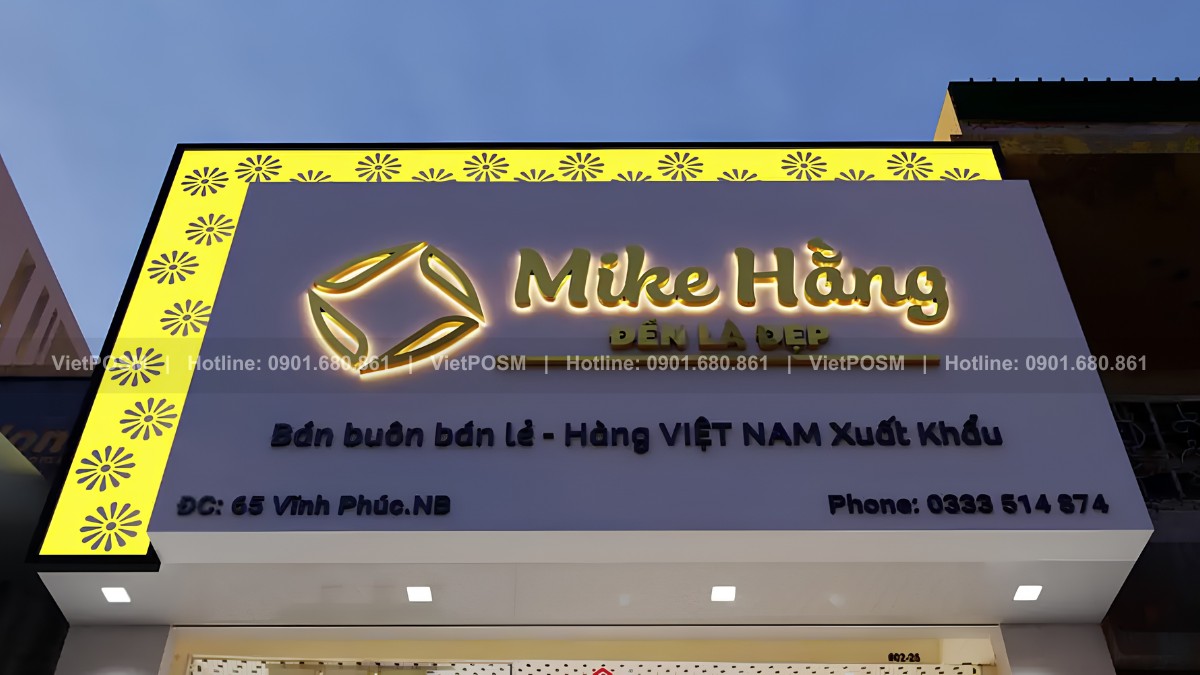 Làm Bảng Hiệu Spa BMT Trọn Gói