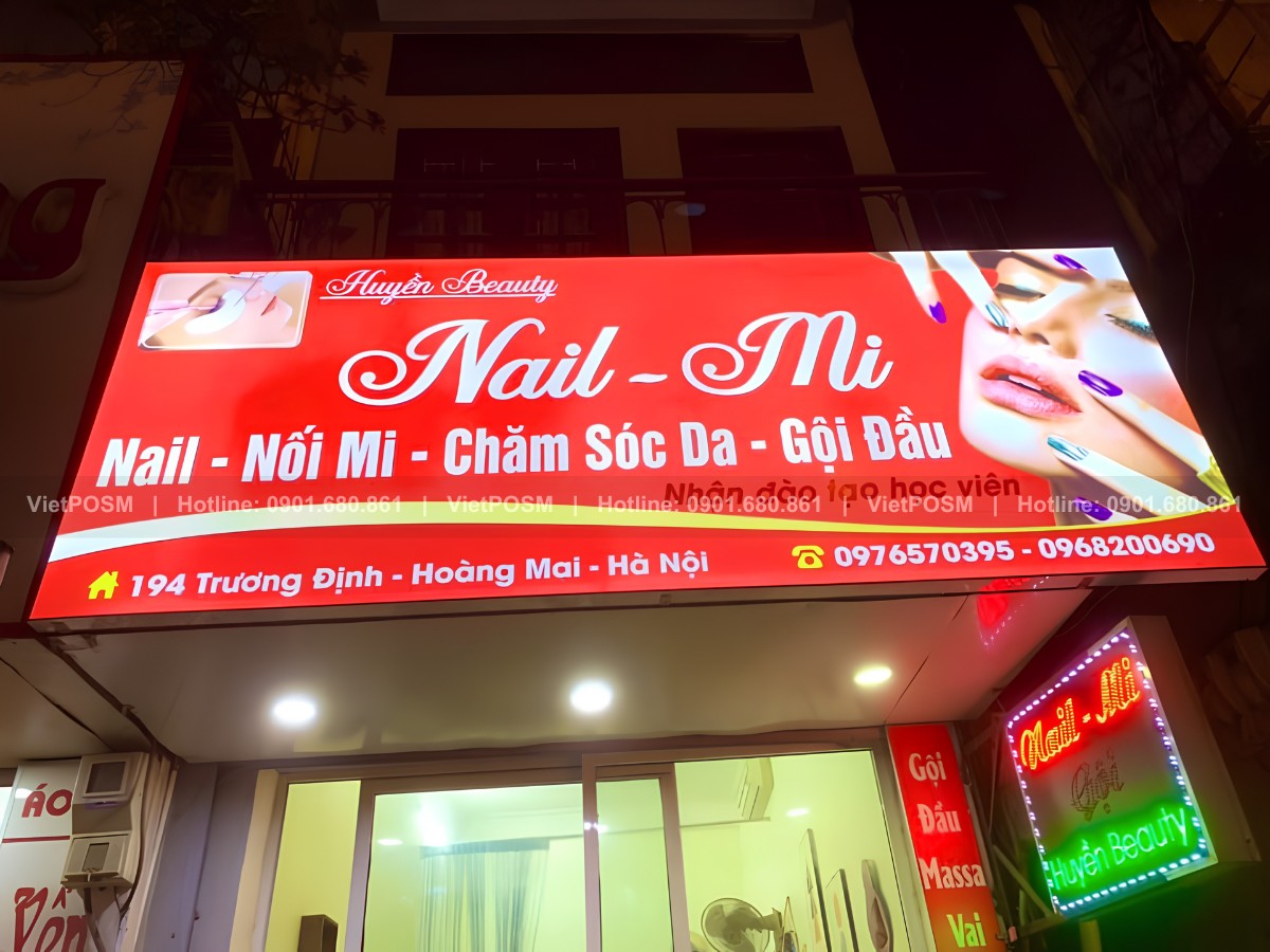 Mẫu bảng hiệu spa hiflex giá rẻ