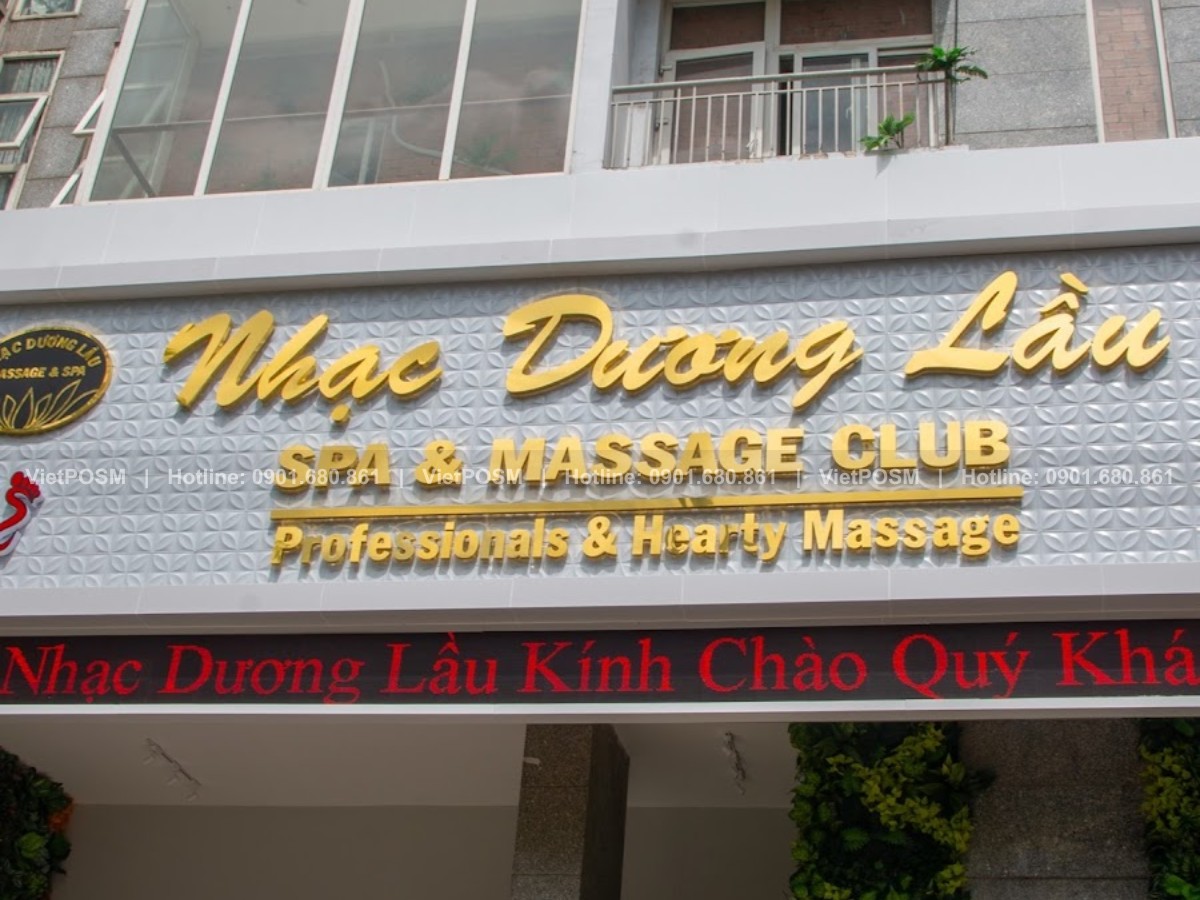 Mẫu bảng hiệu spa đẹp được ưa chuộng hiện nay