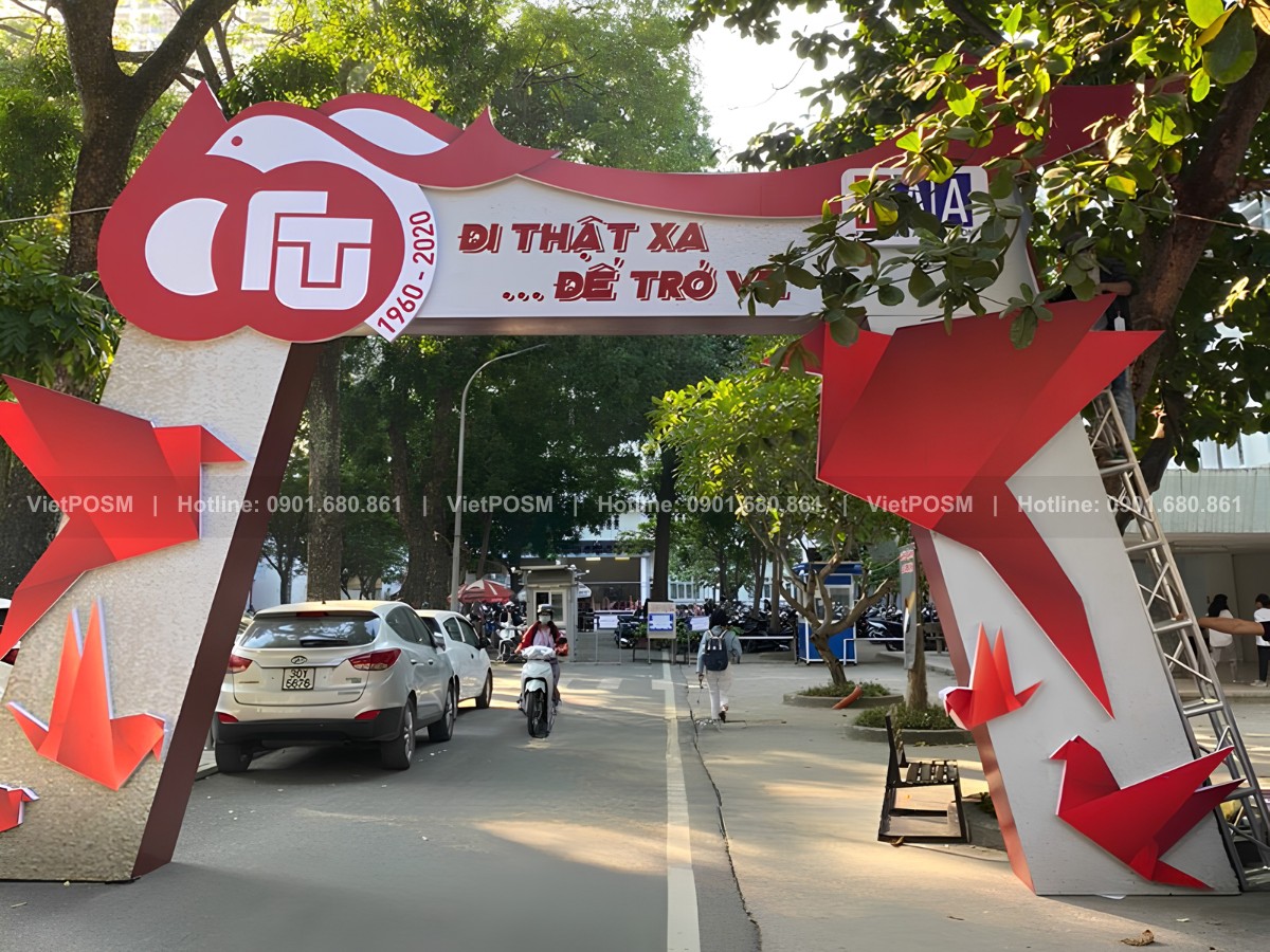 Cổng chào Formex ngoài trời