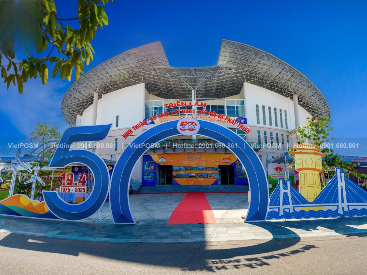 Cổng chào Formex triển lãm hội chợ